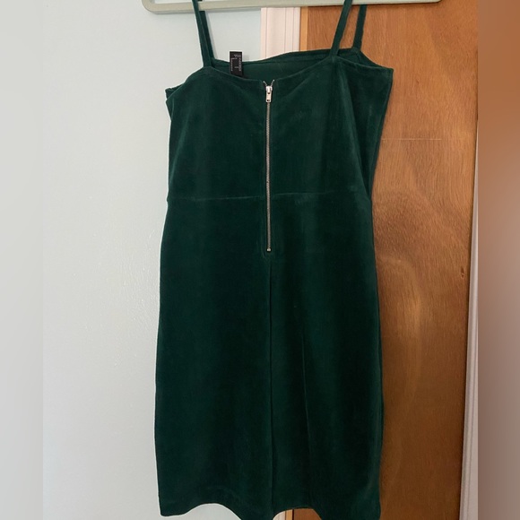 Forever 21 Body Con Mini Dress Green NWT - Picture 3 of 3